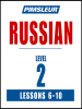 Pimsleur_Russian_Level_2_Lessons_6-10