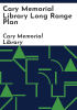 Cary_Memorial_Library_long_range_plan