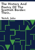 The_history_and_poetry_of_the_Scottish_border