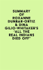 Summary_of_Roxanne_Dunbar-Ortiz___Dina_Gilio-Whitaker_s__All_the_Real_Indians_Died_Off_