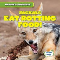 Jackals_eat_rotting_food_
