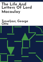 The_life_and_letters_of_Lord_Macaulay